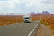 Motorhome at Monument Valley