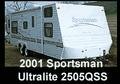 2001 Gulf Stream Coach SPORTSMEN ULTRA LITE 2505QSS Travel Trailer