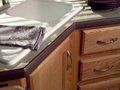 Corian� edge kitchen counter