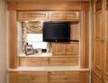 Bedroom Cabinetry with 26-inch LCD TV
