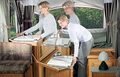 Exclusive Swing-Level� Galley Design