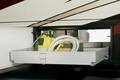 Pass-through Storage Compartment with Optional Slideout Tray
